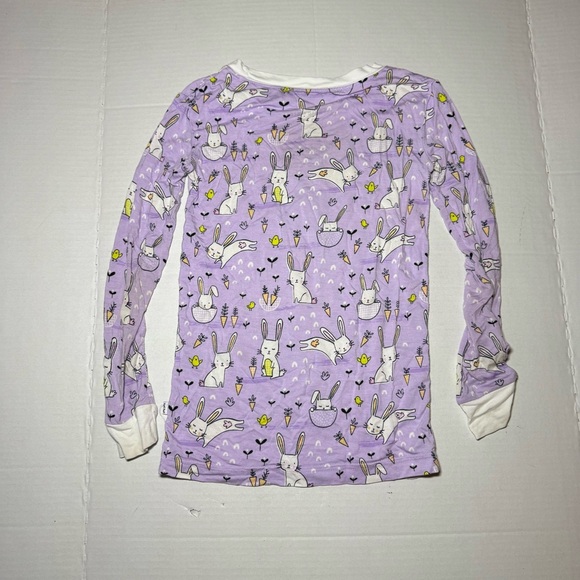 Little Sleepies Lavender Bunnies 2 Piece Pajamas Set - Picture 4 of 7